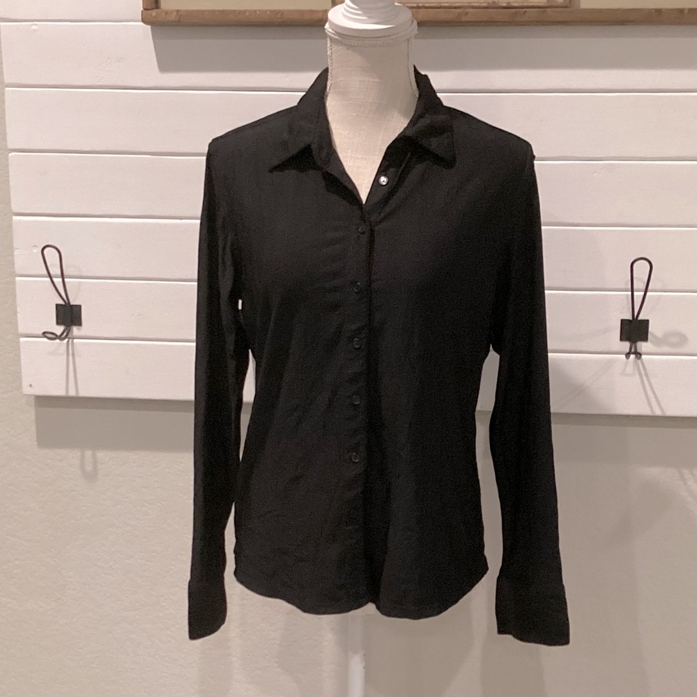 Copper Key Black Button Up Shirt